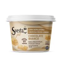 Cera Depilatória Sveda Pil Chocolate Branco 200g - 1