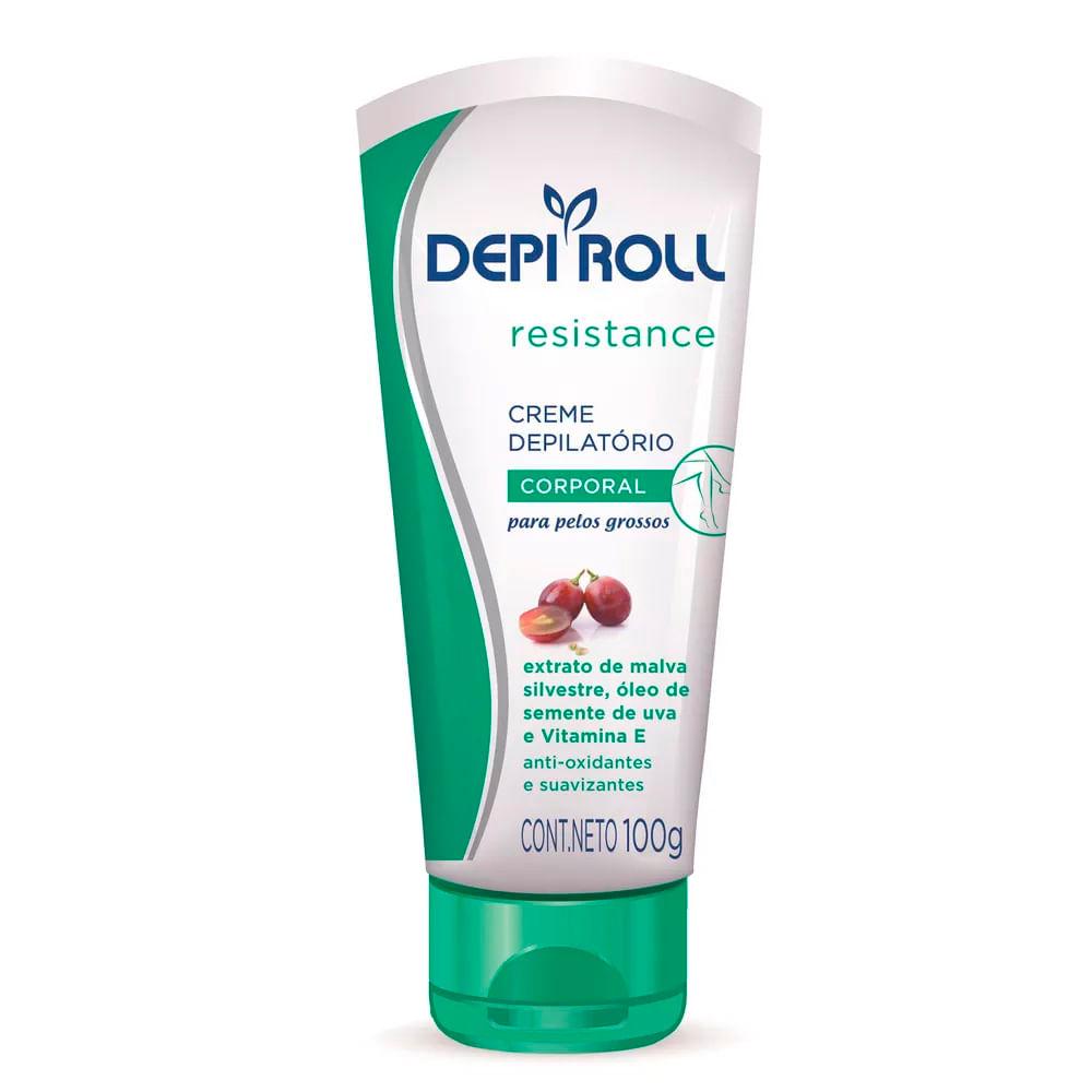 Creme Depilatório Depi Roll Pelos Grossos 100g - 1