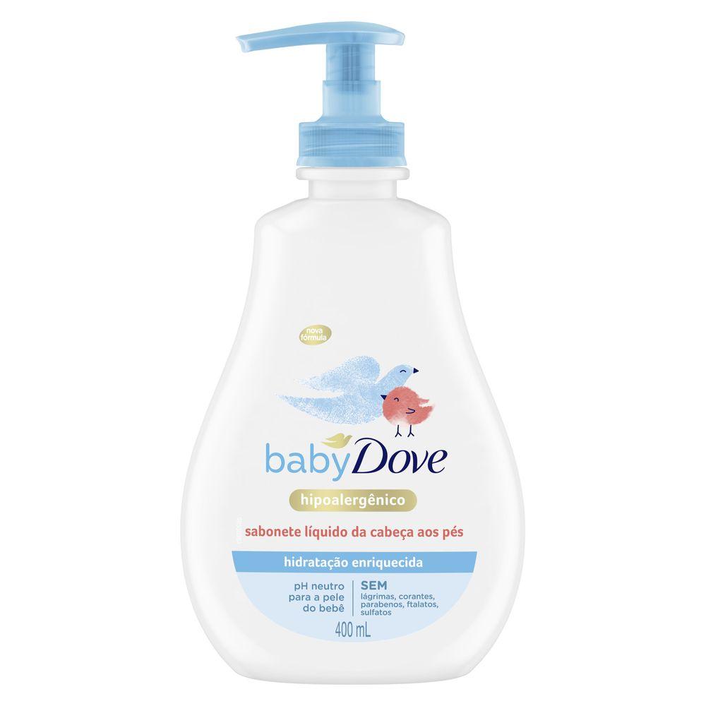 Sabonete Líquido da Cabeça aos Pés Baby Dove Hidratação Enriquecida 400ml - 2