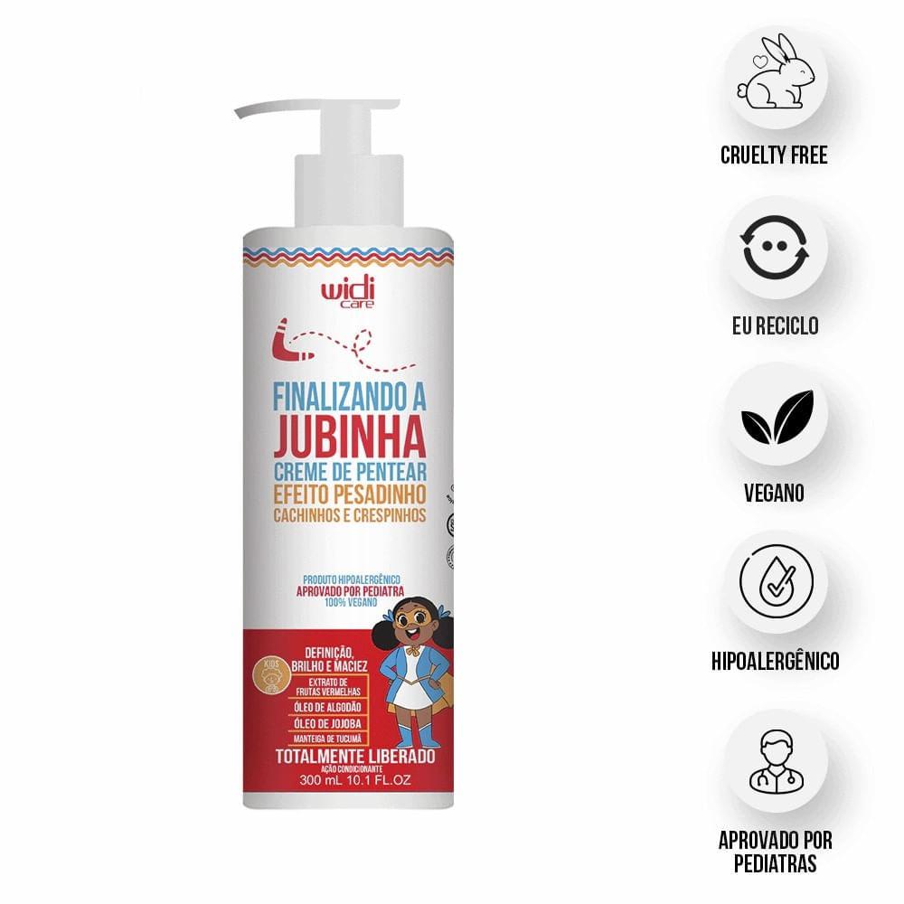 Creme de Pentear Widi Care Finalizando a Jubinha Efeito Pesadinho 300g - 3