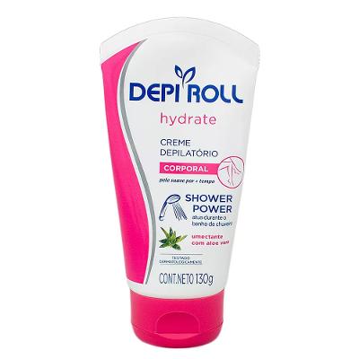 Creme Depilatório Depi Roll Corporal Shower Power Hydrate 130g