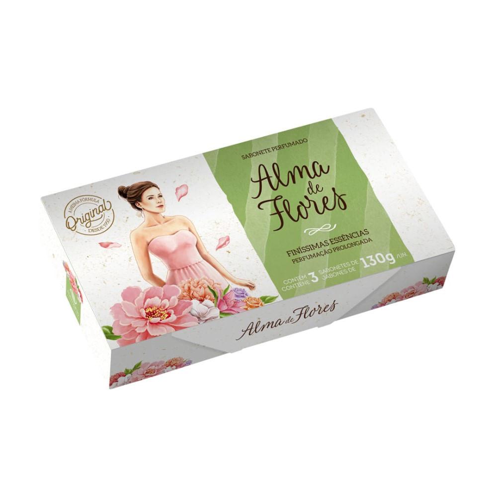 Estojo Alma de Flores Sabonetes Clássico 3 Unidades - 2