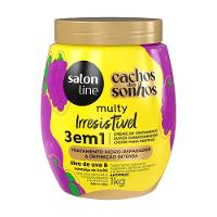 Creme de Pentear Salon Line Multy Irresistível 3 em 1 Uva 1kg - 1