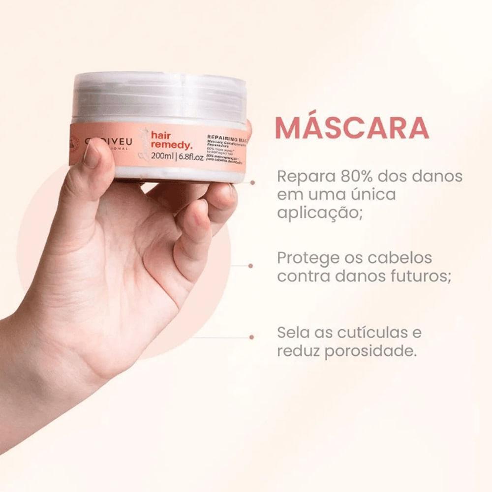Máscara Capilar Cadiveu Professional Essentials Hair Remedy 200ml - 4
