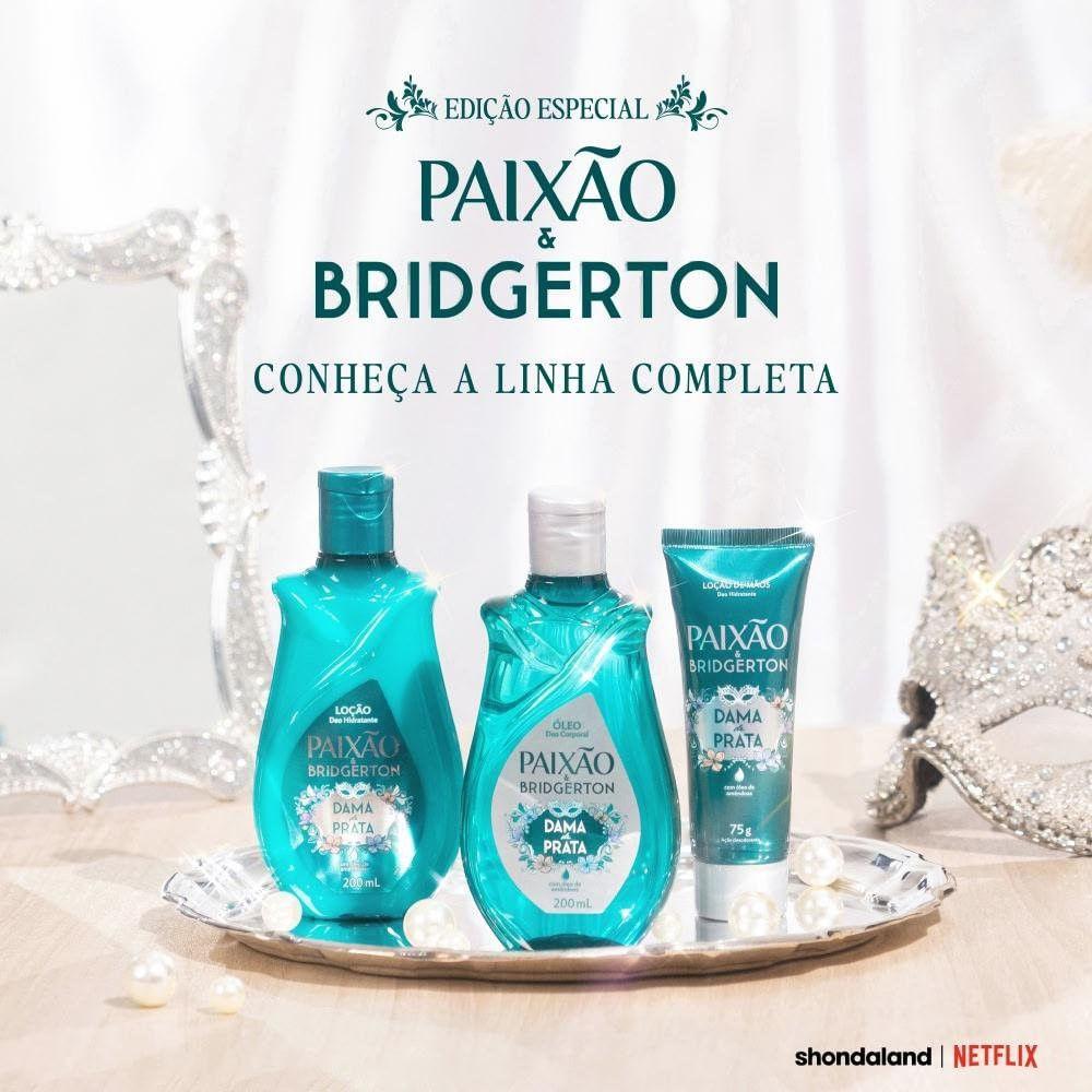 Loção Hidratante Corporal Paixão & Bridgerton Dama de Prata 200ml - 9