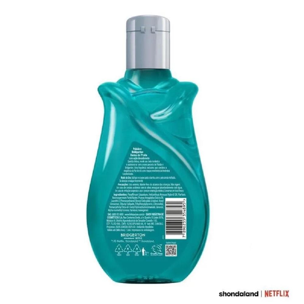 Óleo Corporal Paixão & Bridgerton Dama de Prata com Ação Desodorante 200ml - 2