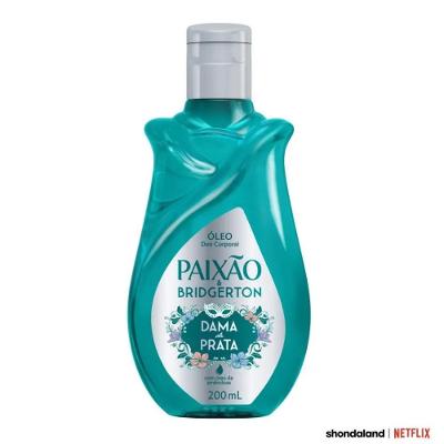 Óleo Corporal Paixão & Bridgerton Dama de Prata com Ação Desodorante 200ml
