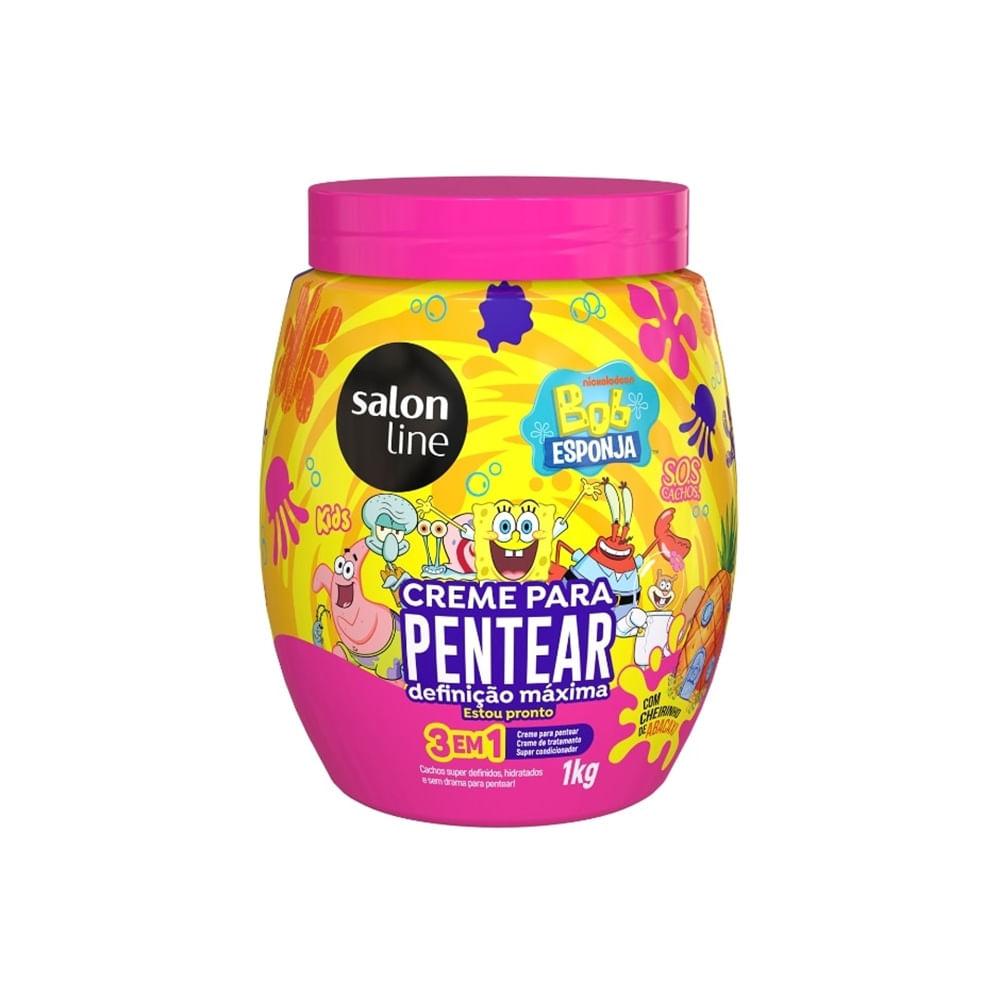 Creme de Pentear Salon Line Kids Sos Bob Esponja 1kg - 1