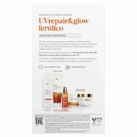 Kit Dove Uv Repair & Glow + Ferúlico Shampoo 350ml + Condicionador 150ml - 4