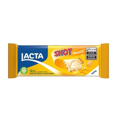 Chocolate Lacta Shot Branco 50,1g