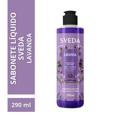 Sabonete Líquido Sveda Lavanda 290ml