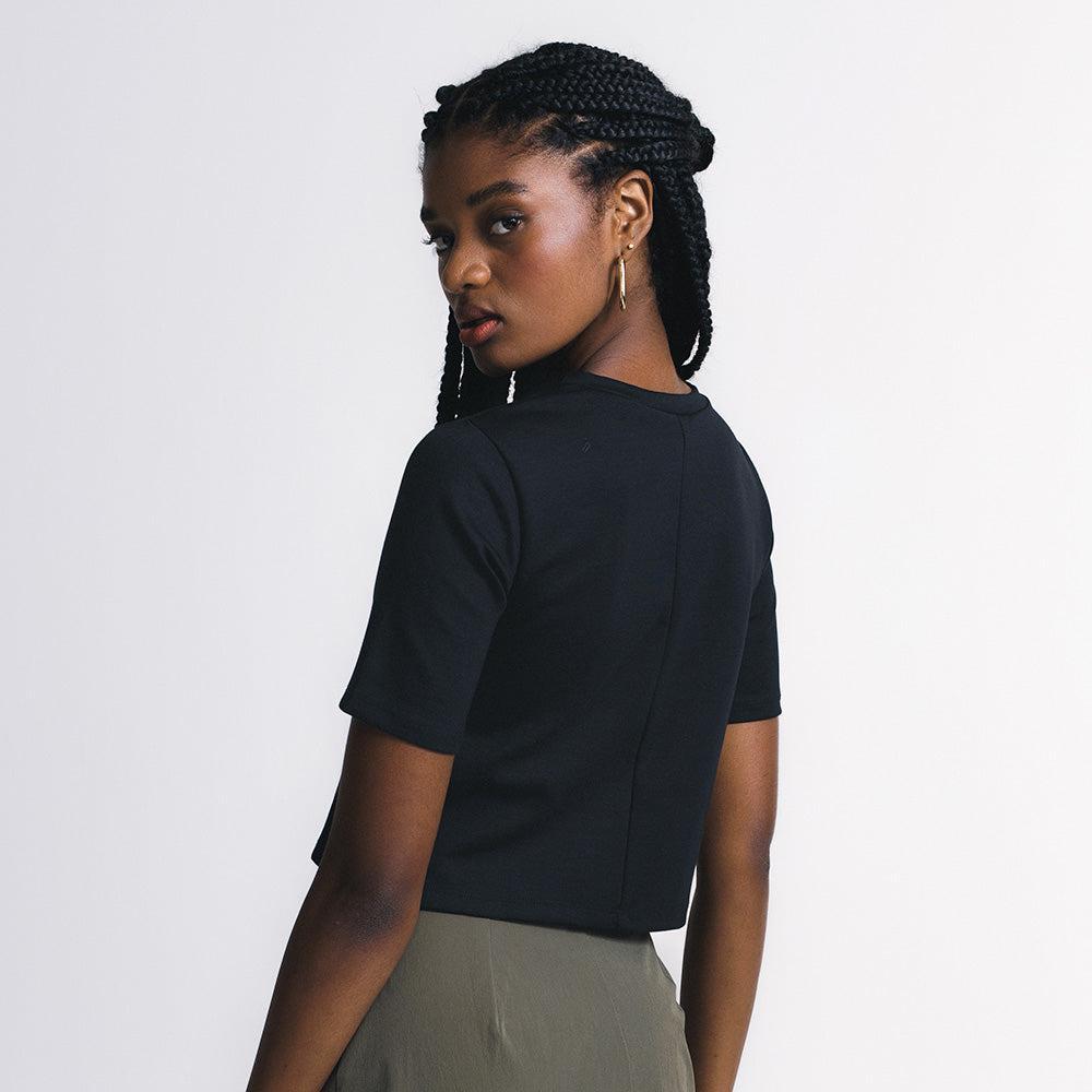 Blusa Feminina Insider Boxy Cropped - 4