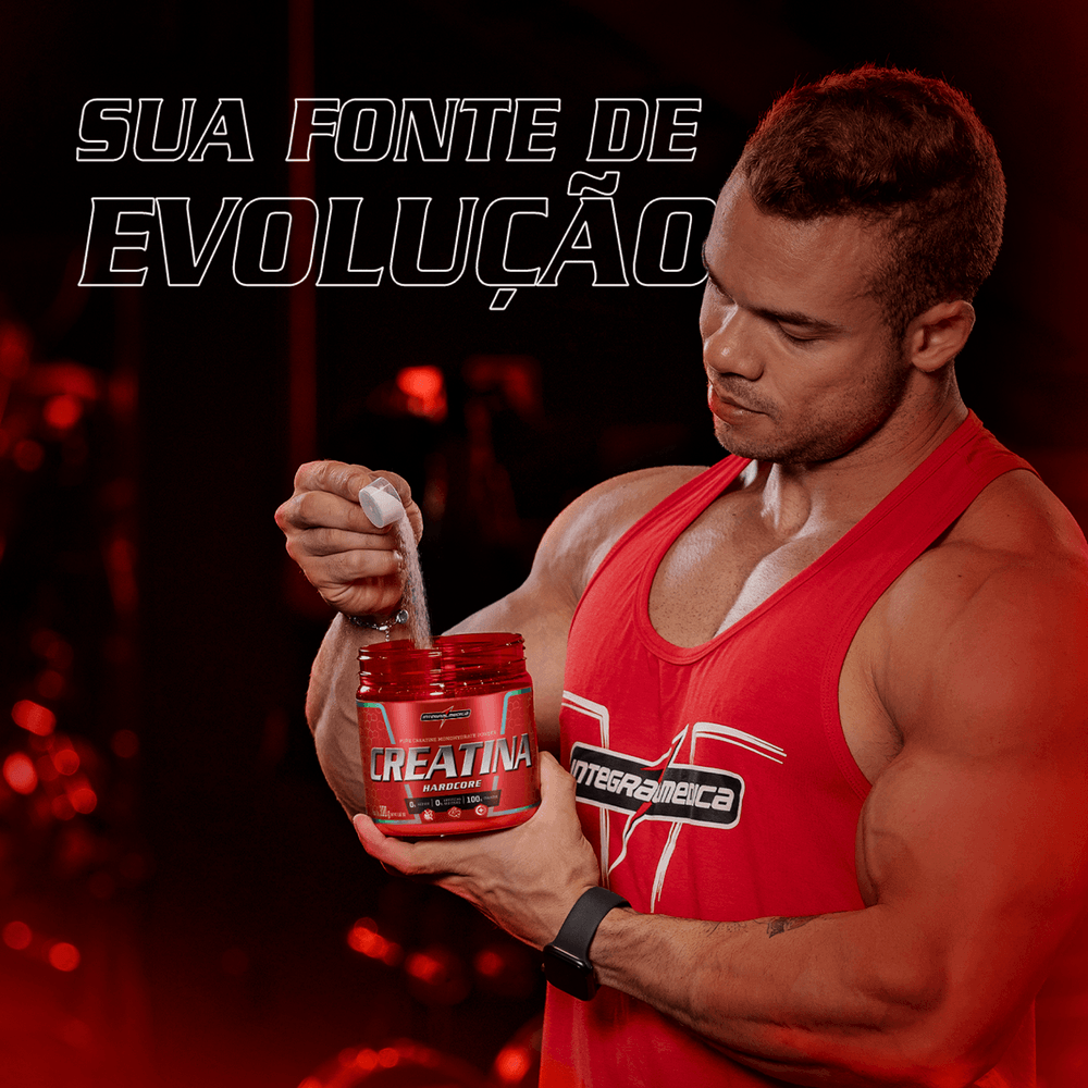 Creatina 100% Pura 300g Hardcore - 2