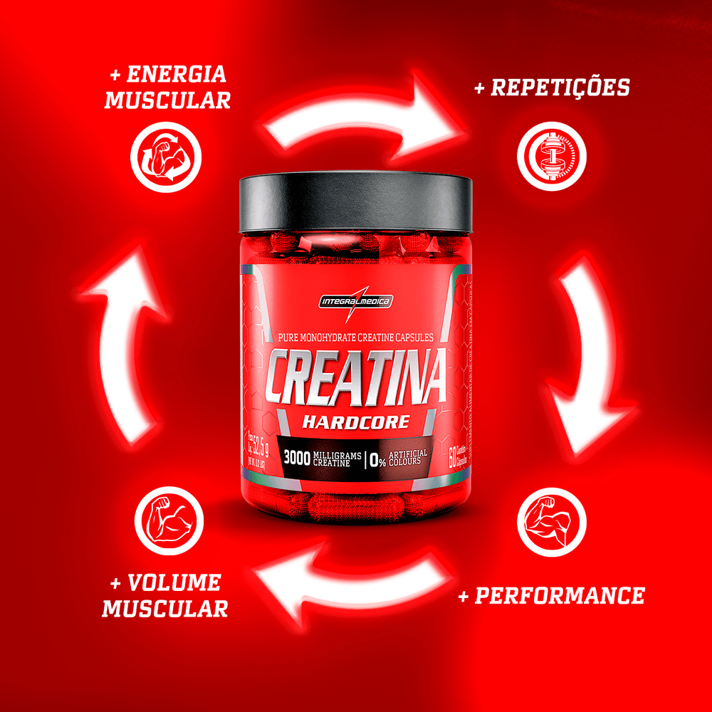 Creatina 100% Pura 60 Cápsulas - 5