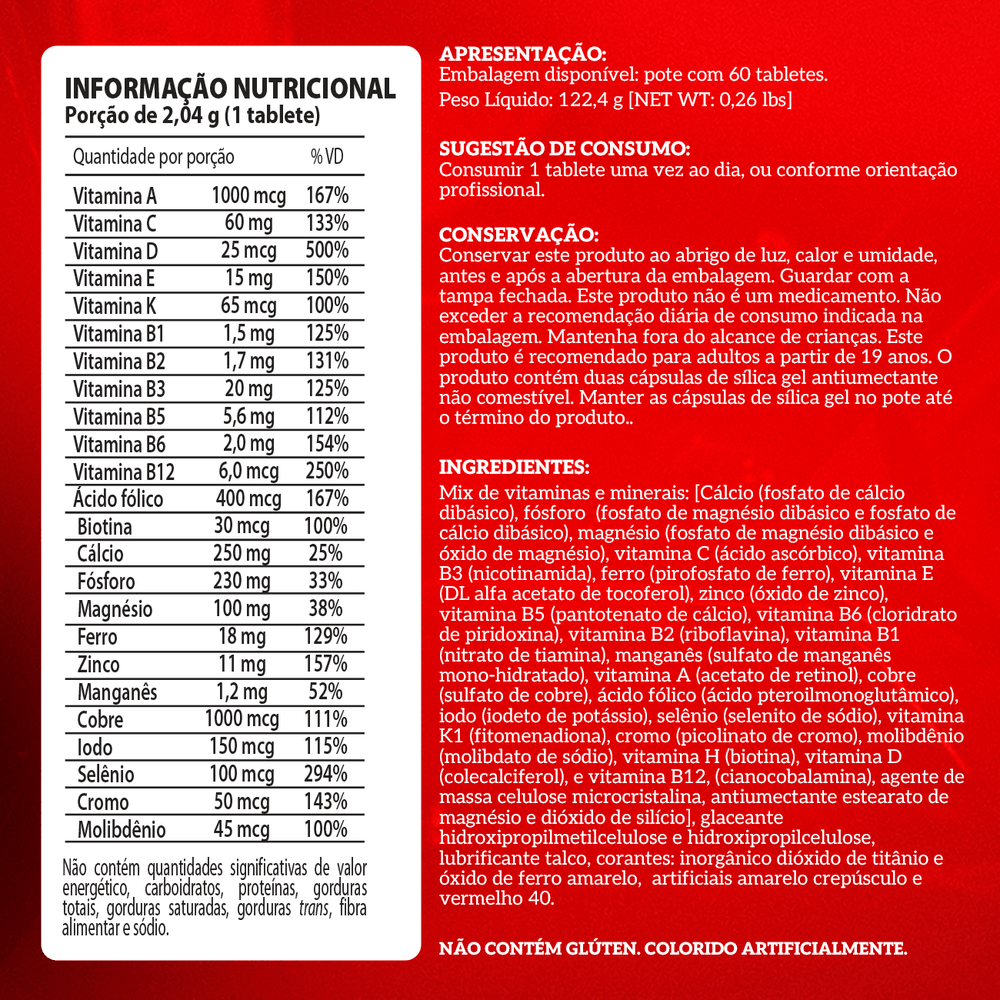 Multivitamínico VitaPure Super - 6