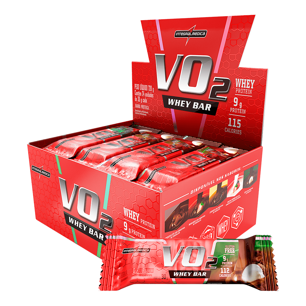 VO2 Whey Bar 12 unid - 1