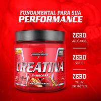 Creatina 350g Hardcore Com Sabor - 1