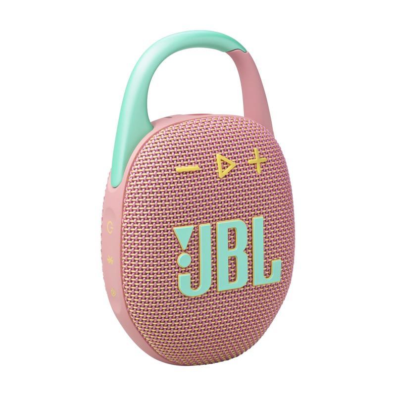Caixa de Som Bluetooth Portátil JBL Clip 5 Rosa - 1