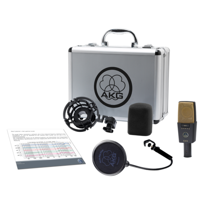Microfone Condensador Multipadrão AKG C414 XLII  - 3