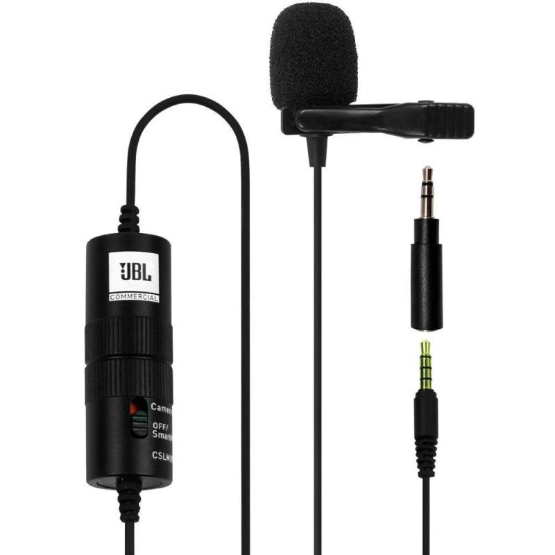 Microfone JBL Lapela CSLM20B Omnidirecional - 1