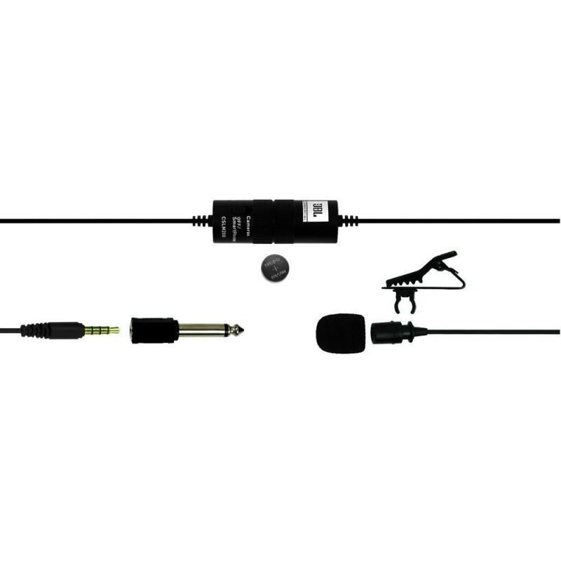 Microfone JBL Lapela CSLM20B Omnidirecional - 2
