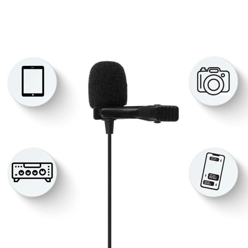 Microfone JBL Lapela CSLM20B Omnidirecional - 4