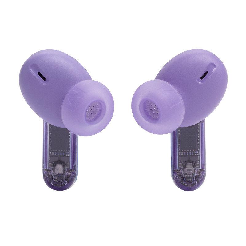 Fone de Ouvido Bluetooth JBL Tune Beam 2 com Transparência Roxo - 2