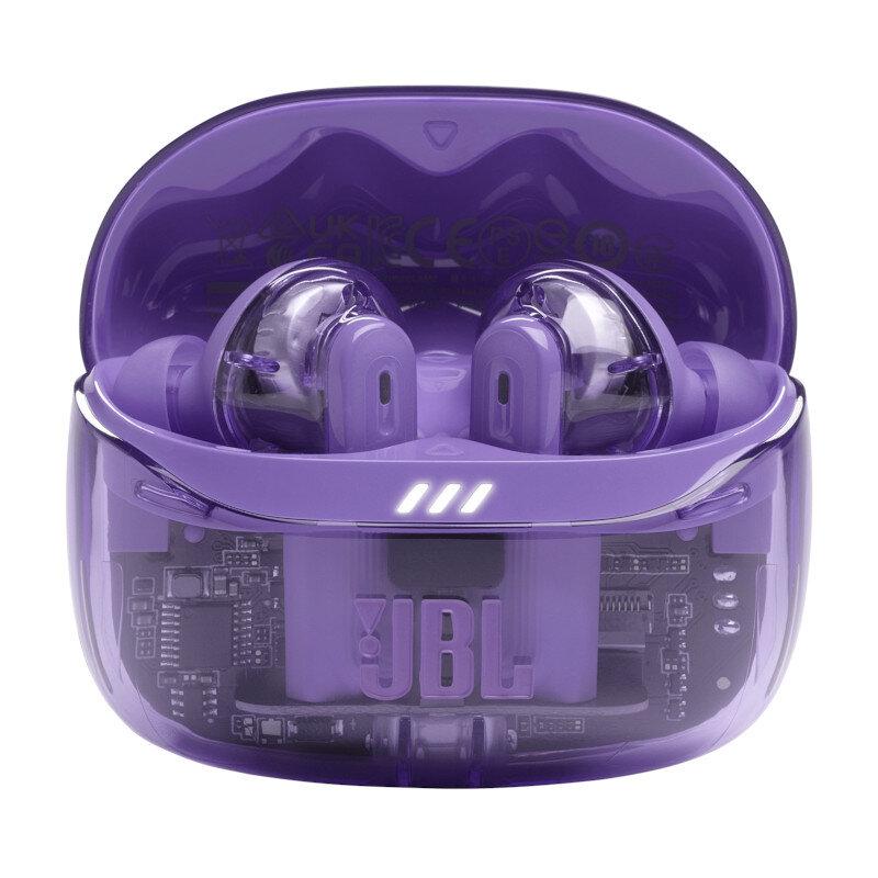 Fone de Ouvido Bluetooth JBL Tune Beam 2 com Transparência Roxo - 5