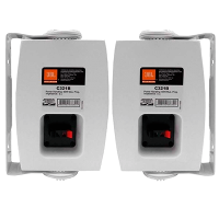 Par de Caixas Ambiente JBL C321B Branca - 2