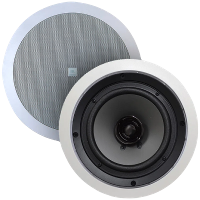 Par de Arandela JBL 6FR2R Redonda Branca - 1