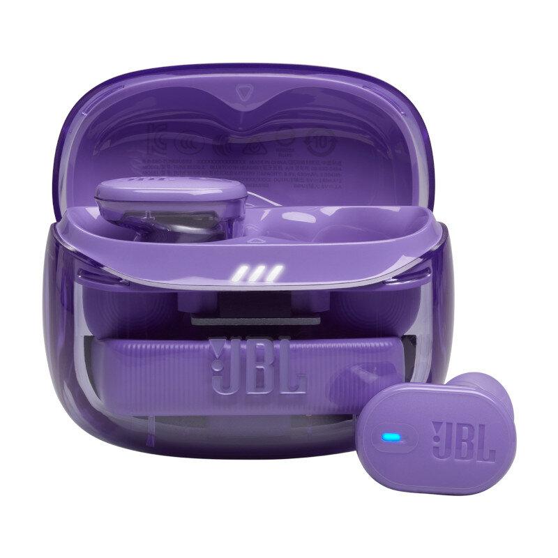 Fone de Ouvido Bluetooth JBL Tune Buds 2 Transparente Roxo - 1