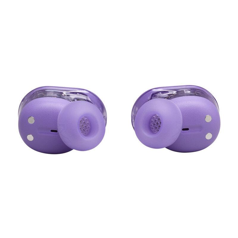 Fone de Ouvido Bluetooth JBL Tune Buds 2 Transparente Roxo - 4