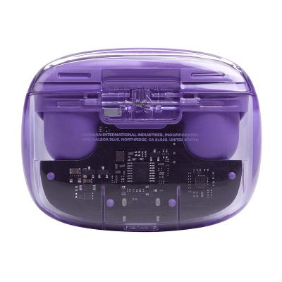 Fone de Ouvido Bluetooth JBL Tune Buds 2 Transparente Roxo