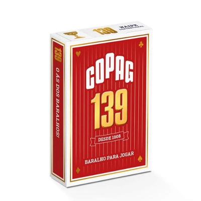 Baralho 139  - Tradicional Vermelho - Copag