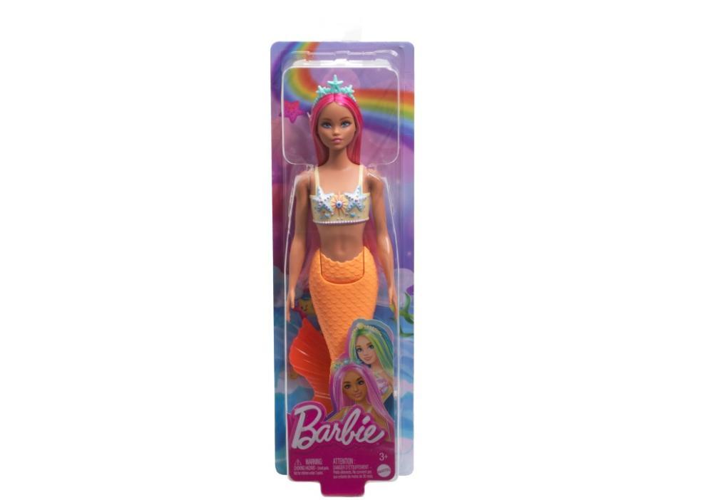 Barbie Fantasia Boneca Sereia com Cabelo Roxo-HRR02 -Mattel - 1