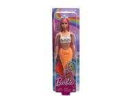 Barbie Fantasia Boneca Sereia com Cabelo Roxo-HRR02 -Mattel - 1