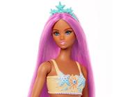 Barbie Fantasia Boneca Sereia com Cabelo Roxo-HRR02 -Mattel - 3