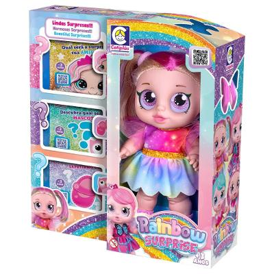 Boneca Rainbow Surprise Com 2 Rabinhos - Cotiplás 