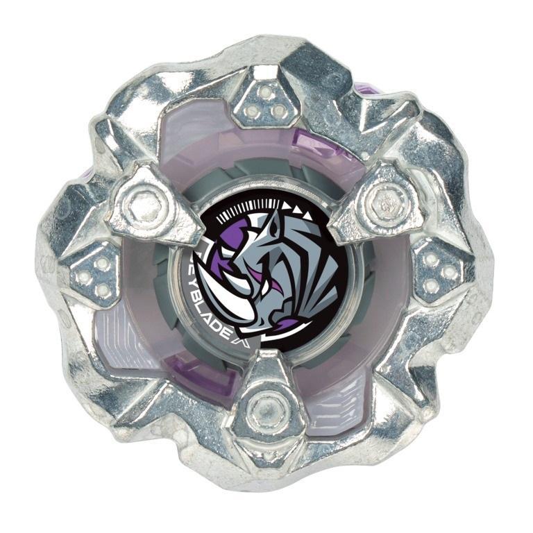 Beyblade x Pião Horn Rhino 3-80S Booster G0192 - Hasbro - 2