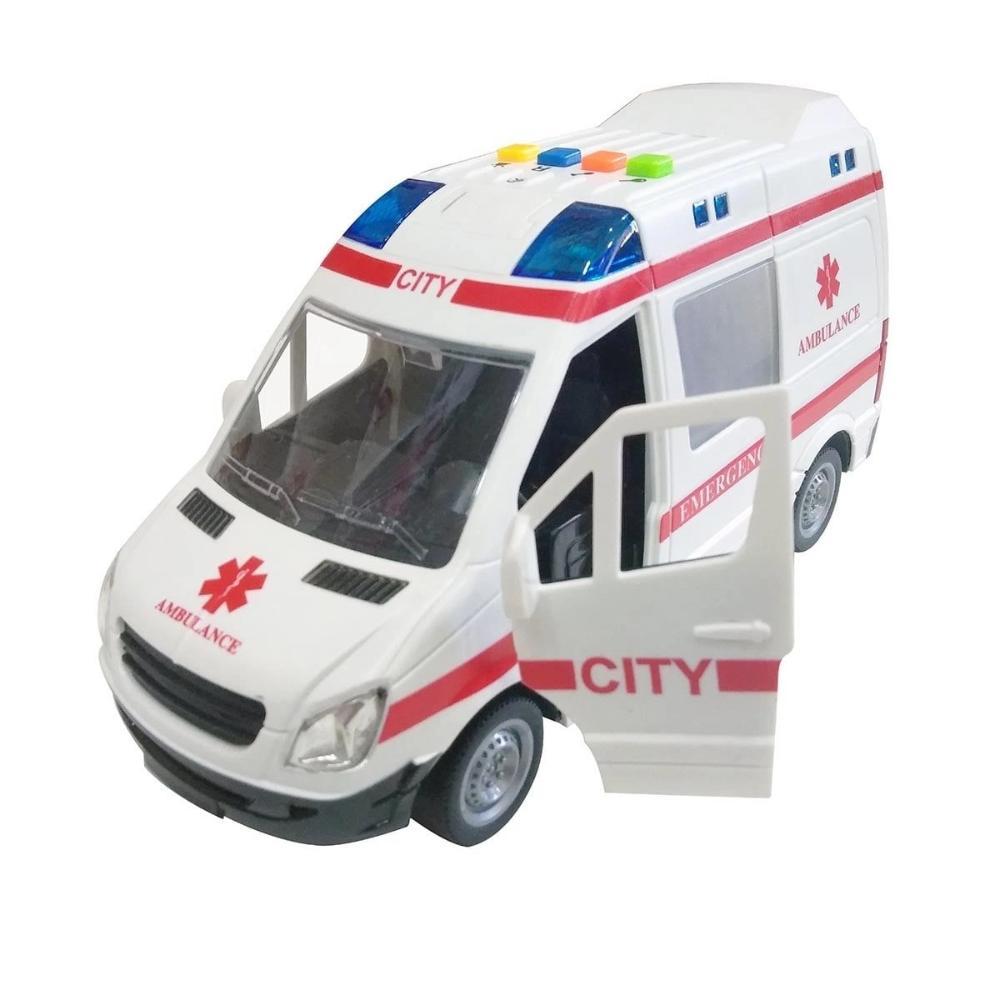 Ambulância - Luz e Som - 432 - Shiny Toys - 2