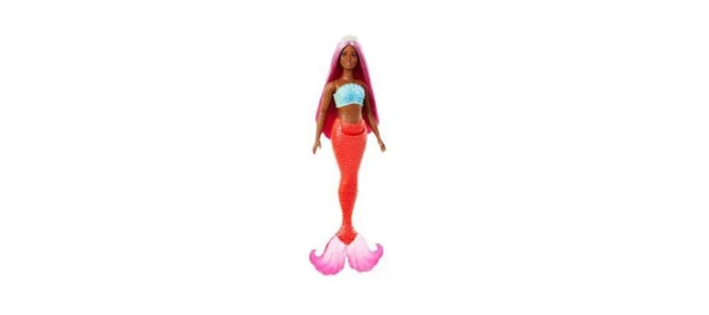 Barbie Fantasy Sereia Com Cabelo Rosa - HRR02/1 - Mattel - 2