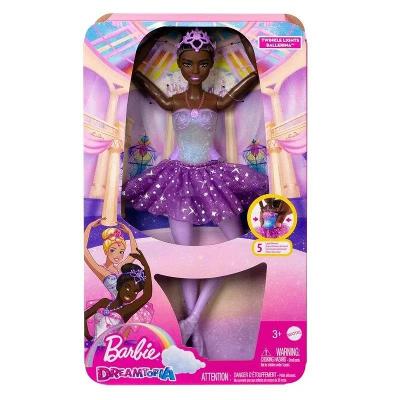 Barbie Bailarina - Luzes Brilhantes Roxa HLC26 - Mattel