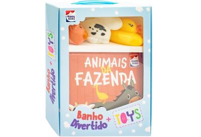 Banho Divertido Toys Animais da Fazenda - Happy Books