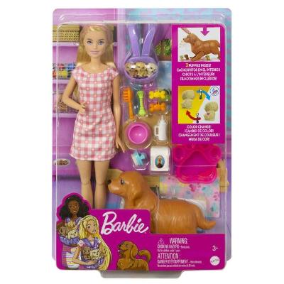 Barbie - Cachorrinhos Recém Nascidos HCK75 - Mattel