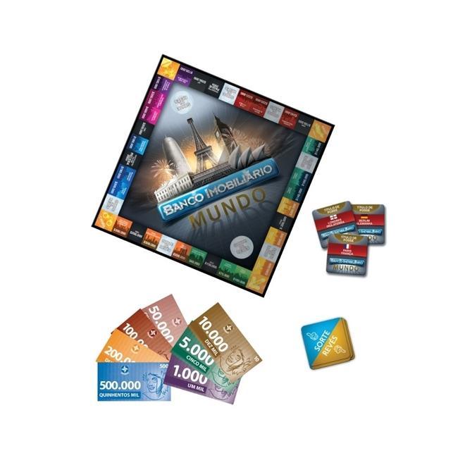 Banco Imobiliário Mundo - Estrela - 2