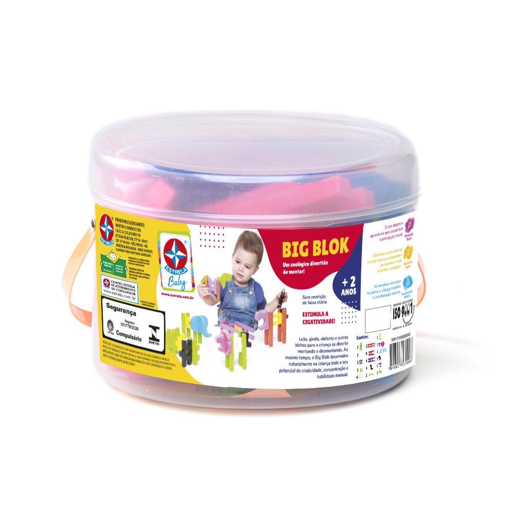 Big Block Blocos de Montar - Estrela - 1