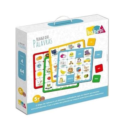 Brinquedo Educativo Bingo das Palavras - Babebi