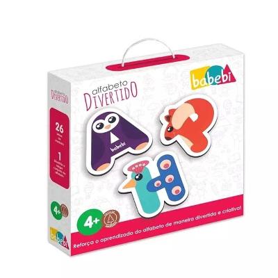 Brinquedo Educativo Alfabeto Divertido - Babebi