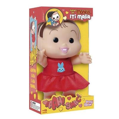 Boneca Monica Turma Da Mônica Iti Malia - Baby Brink