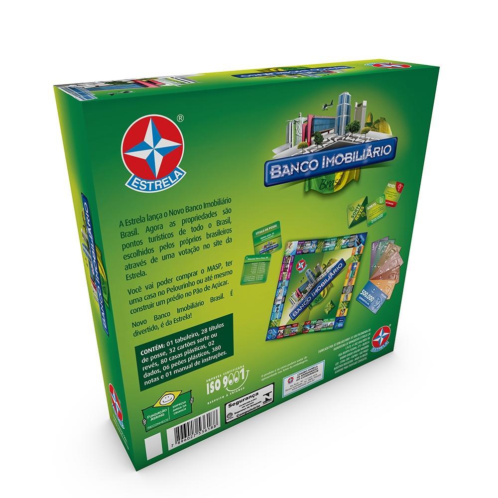Jogo Banco Imobiliário Brasil - Estrela - 3